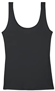 Wolford Beauty-Baumwoll-Top f r Damen, Schwarz, X-Gro