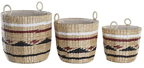 DKD Home Decor Korb-Set, Standard