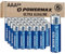 Powermax 24-Count Triple AAA Batteries, Ultra Long Lasting Alkaline Battery, 10-Year Shelf Life, Reclosable Packaging