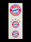 FC Bayern München Sticker 3er Set - Aufkleber 31918
