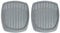 Salter COMBO-8315A Non-Stick Baking Chip Oven Tray - with Holes, Set of 2, Carbon Steel, Oven Safe Up to 220°C, Strong and Durable, Crisper for Fries, Wedges, Vegetables, Marblestone Collection, 38cm