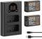 Shentec EN-EL25 Batterie de Remplacement pour Nikon Z-Series, Z30, Z50, ZFC, Z 50, Z 30, Z FC, Nikon EN-EL25, EN-EL25A, 4241 et Nikon Digital Camera MH-32
