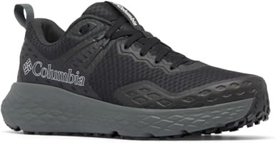 Columbia Men's Konos TRS Outdry, Low Rise Trekking and Hiking Shoes, Black/Grill, 7 Regular