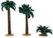Ciieeo 3pièces Modèle De Palmier Miniature Décorations Créatives pour Paysage Micro Accessoire De Jardin Élégant pour Décorations De Bureau Et Maquettes