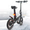 Bicicleta Electrica Plegable 14 Pulgadas - Bici Electrica con Batería de 36V 6Ah, 250W Motor, Todo Terreno Ebike para Adulto, Alcance de 25 km Bicicleta Eléctrica, Unisex Adulto Bicicleta Electrica