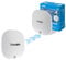 KuWFi 10KM/6.2Miles Gigabit Wireless Bridge Outdoor, 5.8G Point to Point WiFi Bridge, Ethernet Bridge with Gigabit LAN Ports,17dBi High Gain Antenna,48VPoE Powered, for Starlink,Network&Surveillance,