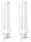 Akynite 18W PLC G24q-2 4 Pin Compact Fluorescent Lamp, 840 Cool White 4000k, 1200LM, 2U Shape, AC 220-240V, CFL Energy Saving Twin Tube Bulb, 2pcs