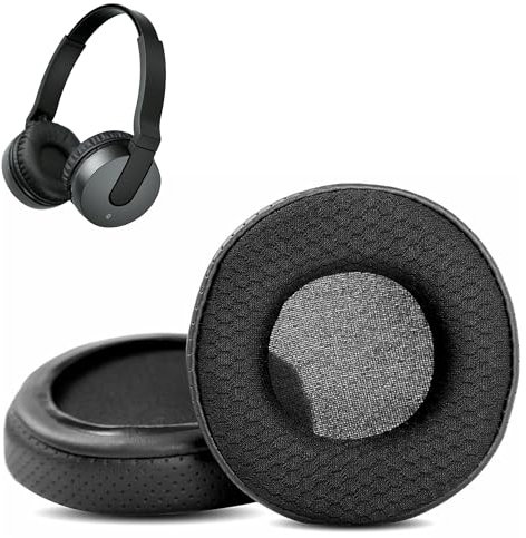 MDR-ZX550BN Ohrpolster, HAIZEEN Ohrpolster kompatibel mit Sony MDR-ZX550BN MDR-ZX100 MDR-ZX110NA ZX300 ZX310 V150 V300 ZX102dpv DR-BT101 Kopfhörer Ohrpolster Ersatzkissen (Atmungsaktives Leder)