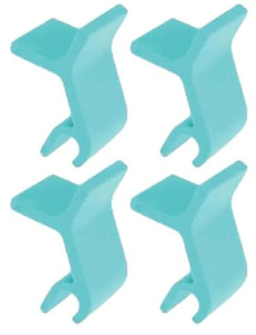 Silicone Baking Sheet Stacking Clips, 4 Stück Baking Sheets Stacker, Reusable Cookie Baking Tray Stacker, Baking Pan Dividers Clip Set, Kitchen Gadgets 2024 New