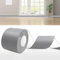 DIKARIYA Battiscopa in PVC Grigio, 3M Battiscopa Adesivo 60x20mm Battiscopa per CucinaSigillante Impermeabile Battiscopa Flessibile Autoadesivo Battiscopa Morbido per Cucina, Bagno e Mobili