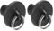 Sonnenschutz-Teile Endkappe, 2 Stück, Universal-Jalousien-Ersatzteile, Endkappe mit Ring für Innen- und Außenbereich, Sonnenschutz und Rollos, Schwarz