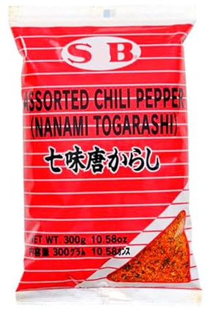 YIJIA | SB Siete Especias - Nanami Togarashi- Shichimi | Mezcla de Especias en Polvo 300g (1 Bolsa)