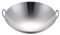 SOIMISS Pentola Wok Acciaio Inossidabile con Manici Ergonomici per Induzione e Uso Utensile per Friggere e Comfort