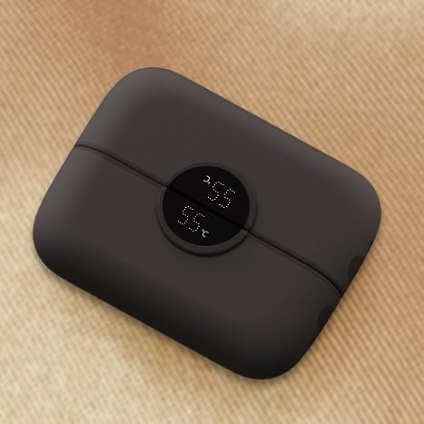 Happy Soul Rechargeable Magnetic Hand Warmer Set, 10W Heat, 3000mAh Each, Portable Pocket Warmers for Golf, Camping and Outdoor Use