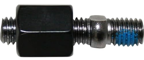 Spiegeladapter M8 RH, schwarz, f. Stiele m. M8