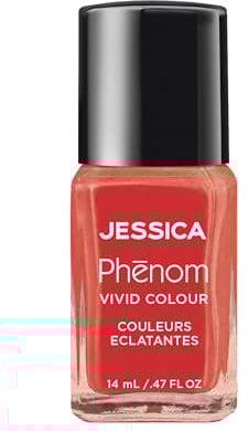 JESSICA | Phenom Vivid Colour Nail Polish | Long-lasting Gel-like Nail Polish without UV Lights coming in vivid & pigmented colours | Luv You Lucy | 14 ml