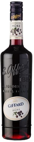 Giffard Crème de Mûre | French Blackberry Cocktail Liqueur, 50cl, 16% ABV