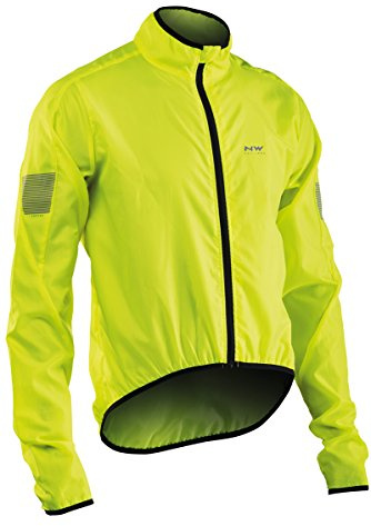 Northwave Vortex Jacke Yellow Fluo S