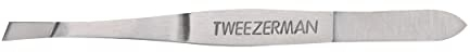 Tweezerman Pince à épiler biseautée en acier inoxydable