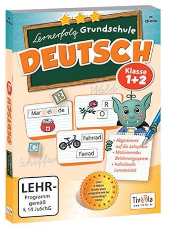Lernerfolg Grundschule Deutsch Klasse 1+2 - [PC]