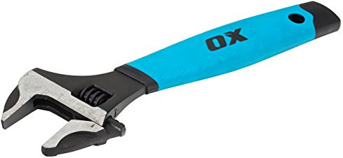 OX P324512 Pro Adjustable Wrench, Multi-Colour, 12-Inch