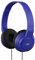 JVC HAS180 Lightweight Powerful Bass Headphones - Blue