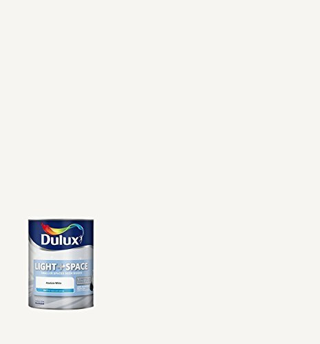 Dulux Light and Space Matt Paint, 2.5 L - Absolute White by Dulux