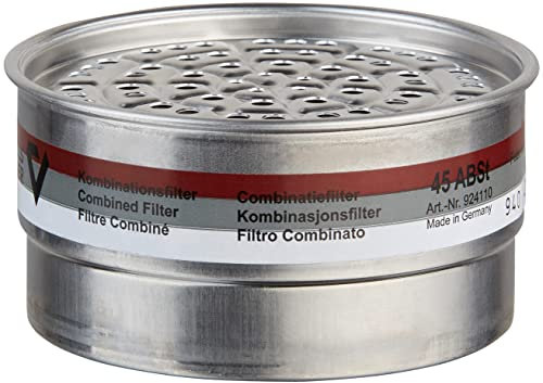 5x Filter AB1P3 Kombinationsfilter - Atemschutz-Steckfilter, anorganische Gase, Lösunsmittel & Partikel