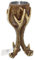 Geweih Kelch 1 Pack Beige