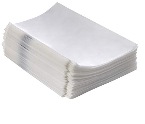 Amazon Basics Klarsichtfolien, PP, strapazierfähig, nicht-blendend, Briefgröße, 500Stück, transparent