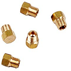 5 Stück Ersatzdüse für Ölofen Campingausrüstung BRS-12A BRS-8 30# 33# 35# Gasherd Zubehör,30