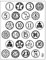 Viva Decor️ Clear-Stamps (Adventskalenderzahlen 14 X 18 cm) Silikon Stempel - Prägung Stempel - DIY Dekoration stanzen - Stempel Silikon - DIY Stamp - Stempel Prägung – Designed in Germany