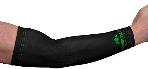 Mission Arm Sleeve Logo Green (2pcs) XL