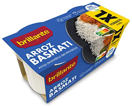 BRILLANTE arroz basmati vaso 2 x 200 gr