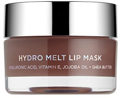 Sigma Beauty Hydro Melt Lip Mask - Tint - Lip Sleep Mask or Day Mask - Plumps, Hydrates and Adds Shine - Leave On Lip Mask with Hyaluronic Acid, Vitamin E, Jojoba oil, and Shea Butter
