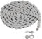 Hycline Bike Chain 6/7/8-Speed, 116 Links Bicycle Chain 1/2 x 3/32 Inch, Special Steel for Road Mountain Racing Cycling - Silver