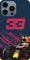 COOBAA Personalisierbare Schutzhülle für Verstappen Max 2021 F1 1, kompatibel mit iPhone 7 Plus 8 Plus, weiches TPU, transparent, schlank, Schutzhülle, transparentes Silikon, 5G