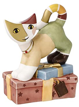 Goebel Figur Rosina Wachtmeister - Aspettando il Natale, aus Steingut gefertigt, Höhe 12cm, 31-333-02-1