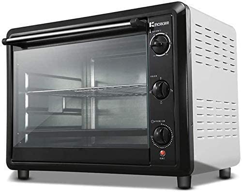RKYRRKI Horno de 60 l, Control de Temperatura Ajustable, Temporizador de 120 Minutos, Horno Tostador de encimera de convección para Hornear Completamente automático para el hogar de Cuatro Capas, út