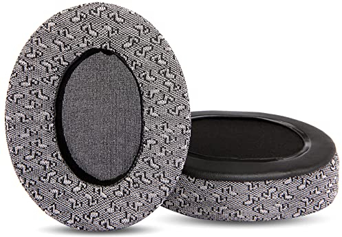 TaiZiChangQin Upgrade Ear Pads Ear Cushions Replacement Compatible with HyperX Cloud (CloudX) Flight/Cloud Flight S Gaming Headphone Fabric Earpads
