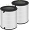 NXBHG Lv-H133 Replacement Filter Only Compatible with LEVOIT LV-H133 Air Purifier, H13 Grade True HEPA Filter and Activated Carbon Filter Set, LV-H133-RF, 2 Pack