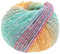 LANA GROSSA Colors for You | Voluminöses Dochtgarn mit Farbverlauf | Handstrickgarn aus 55% Schurwolle & 45% Polyacryl | 50g Wolle zum Stricken & Häkeln | 90m Garn FB 143