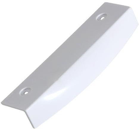 Spares2go Universal-Ersatz-Türgriff für Kühlschrank / Gefrierschrank, Weiß, 145 mm