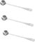 3St Gewürzlöffel ice cream scoop küchenlöffel Backlöffel teelöffel t.s.o.p Geschirr Küchenkochlöffel Filterschaufel Küchenwaren Lebensmittel Filterlöffel Esslöffel Rostfreier Stahl