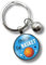 Porte-clés basketball « J'peux pas, j'ai basket » avec cabochon et breloque ballon – Idée cadeau homme basketteur - création