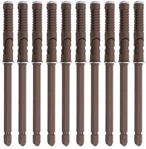 10 Pièce Supports D'étagère Flottants, Supports D'étagère Dissimulés, Fixations Invisibles pour Étagères, Supports de Tablette Invisibles, pour DIY Etagères Murale Conseil Flottant (12x120 mm)