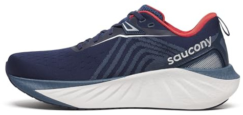 Saucony Men's Triumph 22 Sneaker, Navy/Dusk, 8