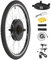 Trintion 26 Electric Bike Conversion Kit, 48V 1500W EBike Wheel Kit, Electric Bike Front/Rear Conversion kit Motor E-bike Conversion kit