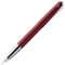 Lamy studio royalred Füller – universeller Füllfederhalter in elegantem Gehäuse aus Ganzmetall – mit propellerförmigem Clip & Stahlfeder in Strichbreite EF – inkl. Tintenpatrone T 10 blau