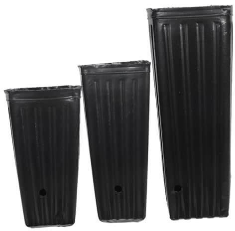ORFOFE 60 Pezzi Vaso Per Piantine Sacchetto Per Piantare Coppa Per Piantare Giardinaggio Tazza Di Nutrizione Da Giardino All'aperto Coppa Per Piantine Di Piante Coppa Della Serra Plastica